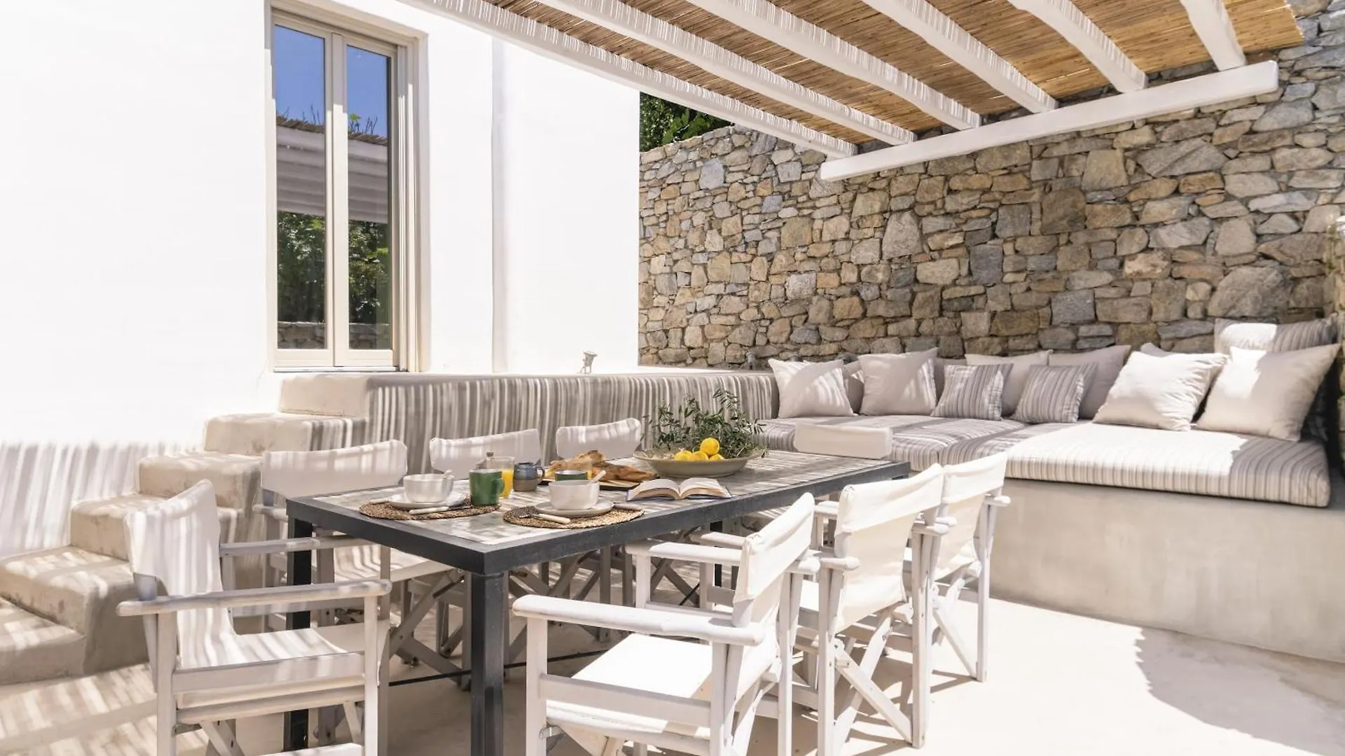Villa Thalia - 4 Bdrm - Mykonos Town In 200M - Mg Villas Grecia